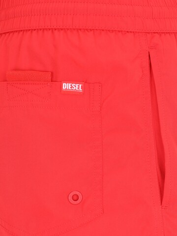 Pantaloncini da bagno 'MARIO-34' di DIESEL in rosso