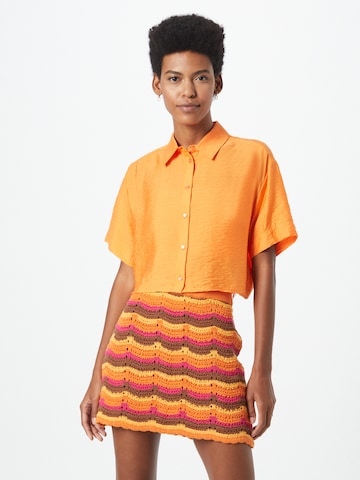 Camicia da donna 'Ann' di Gina Tricot in arancione: frontale