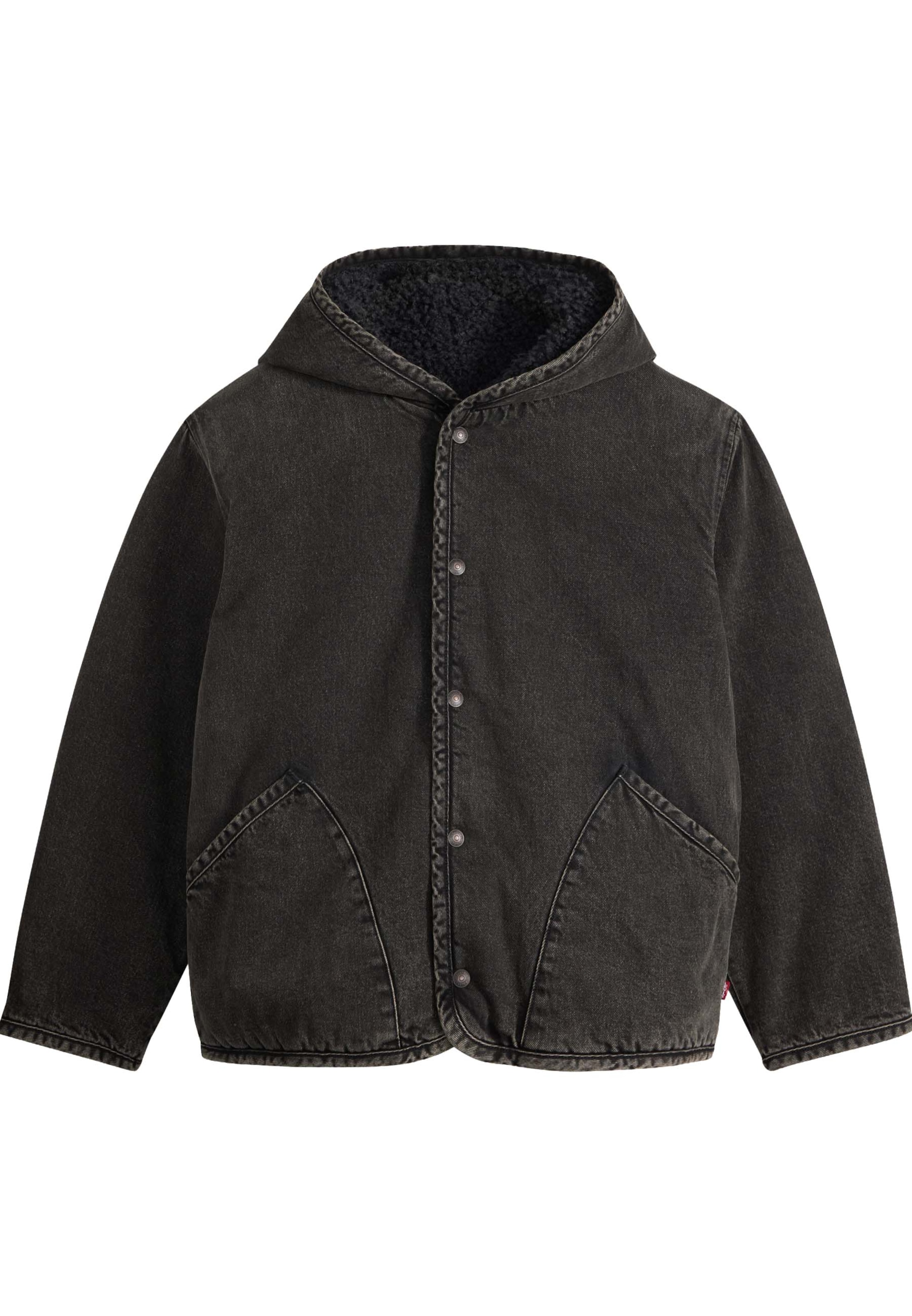LEVI'S ® Jacke 'DECK' in Schwarz: Vorderseite