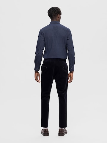 SELECTED HOMME Slim fit Trousers 'Boe' in Blue