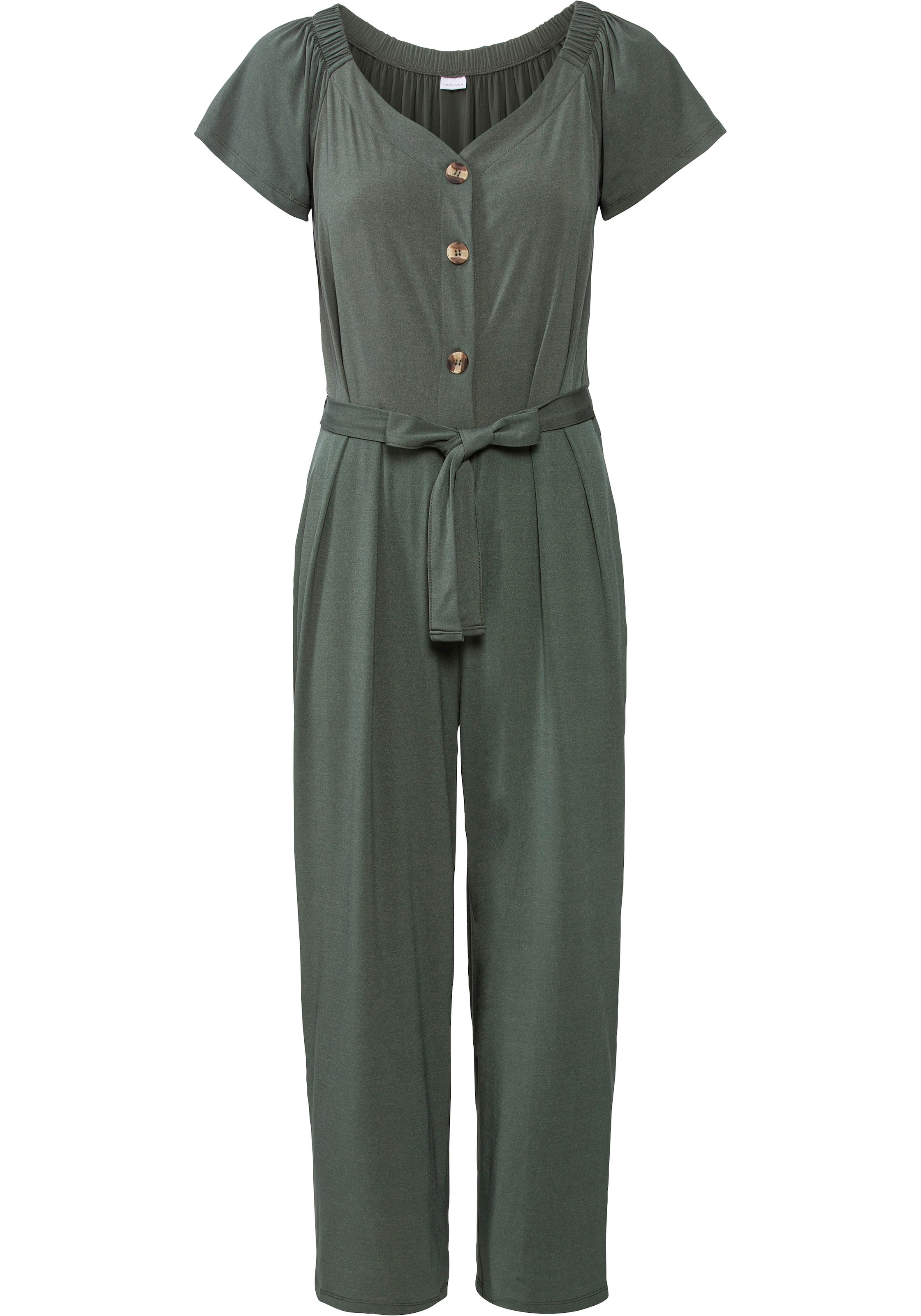 Tuta jumpsuit di LASCANA in verde: frontale