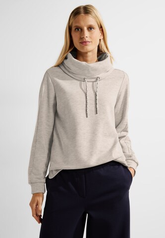 CECIL Sweatshirt 'Cecil' in Beige: front