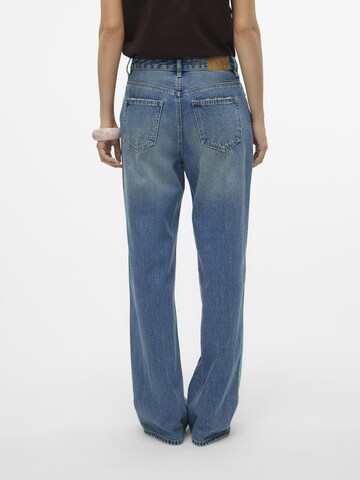 VERO MODA Wide leg Jeans 'VMTokey' in Blauw