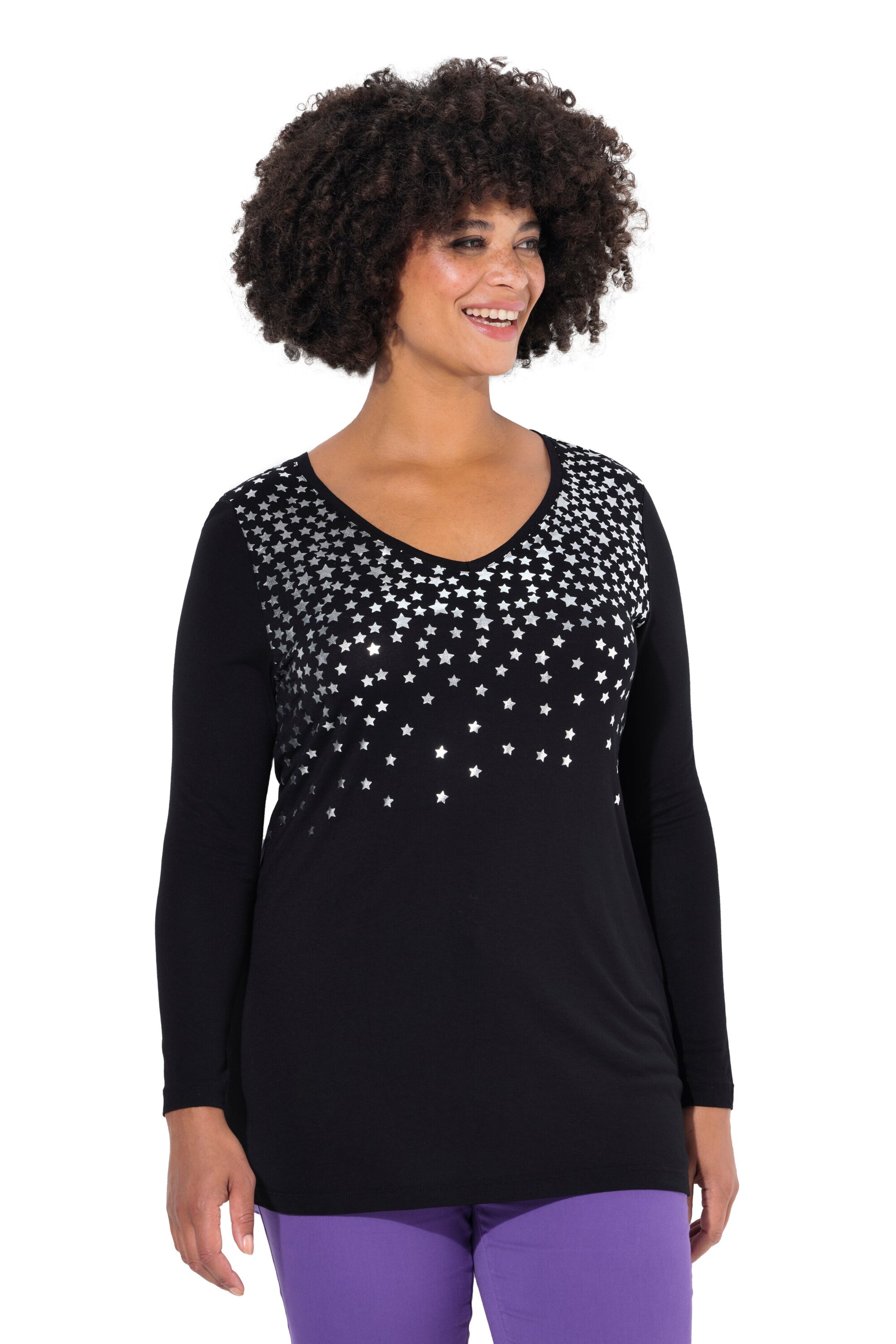 Angel of Style Shirt in Zwart: voorkant