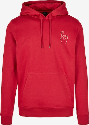 MT Men Sweatshirt in Rot: Vorderseite