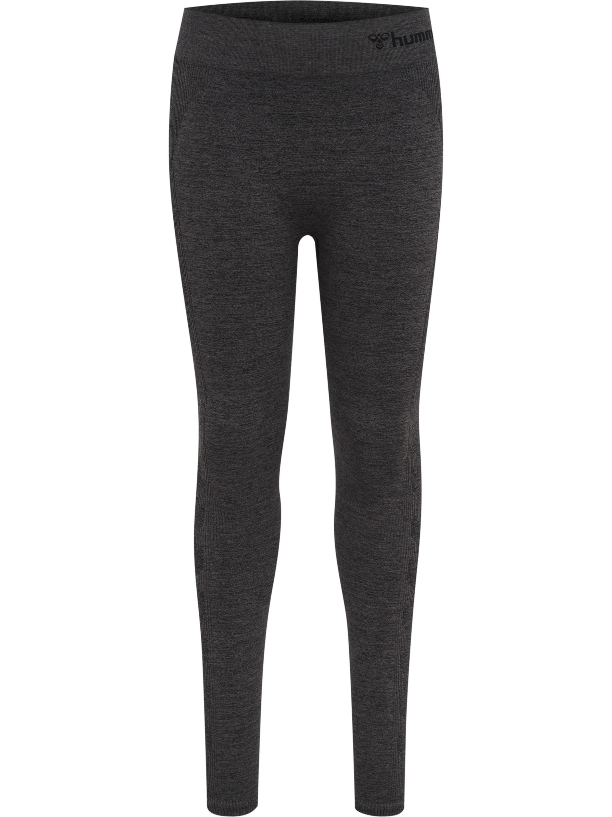Hummel Skinny Leggings in Schwarz: Vorderseite