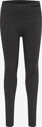 Hummel Skinny Leggings i sort: forside