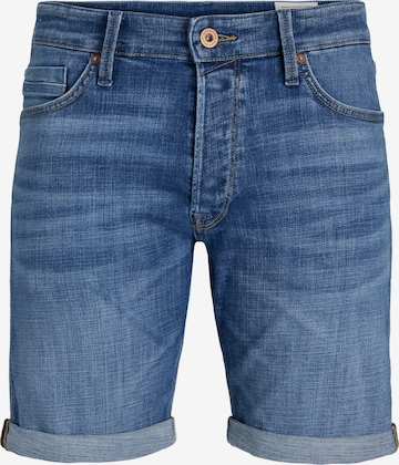 JACK & JONES Slimfit Jeans 'Chris Wood' in Blauw: voorkant