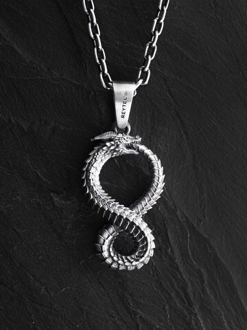 REYTEL Hangers 'OUROBOROS' in Zilver