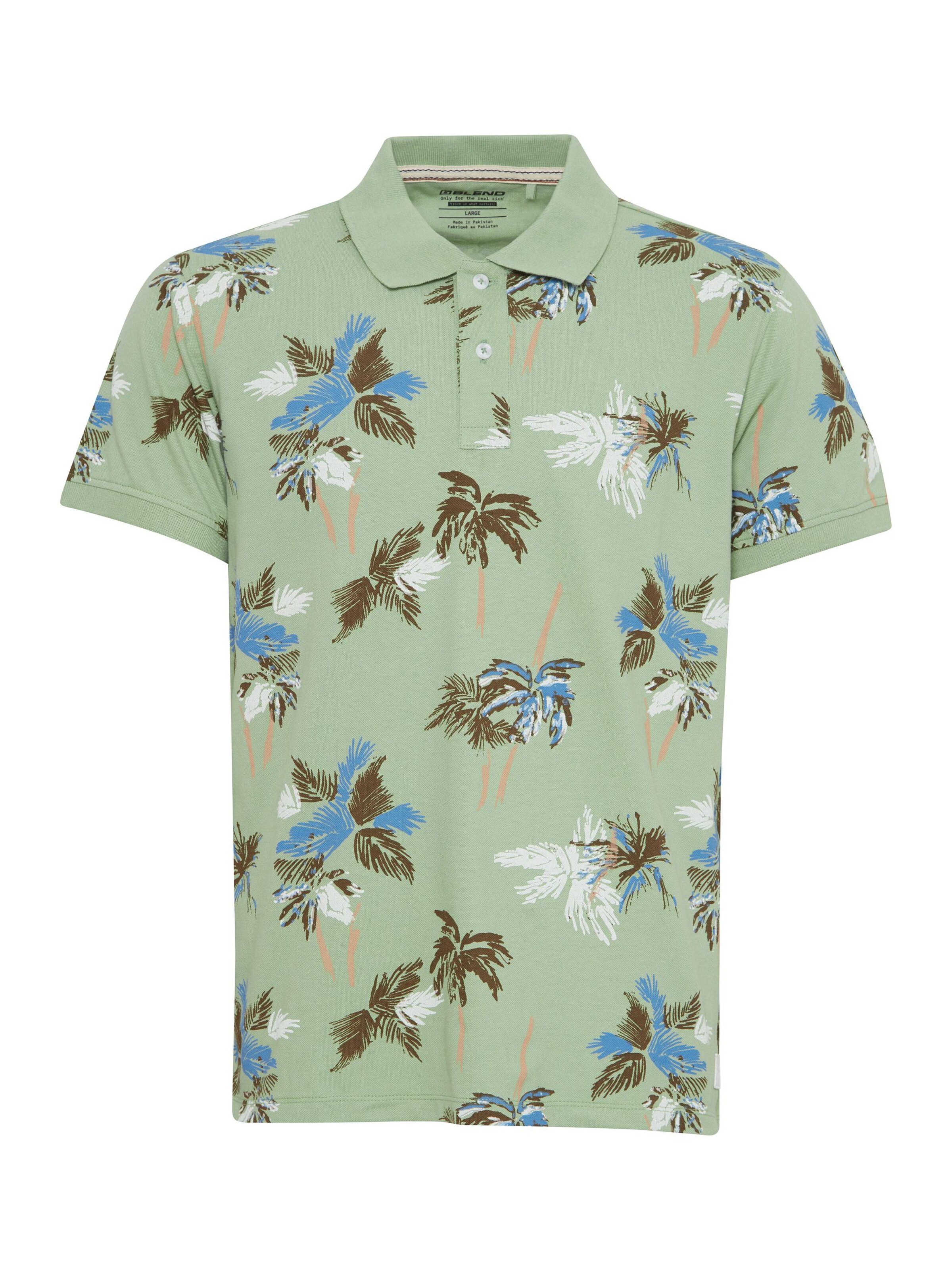 Maglietta 'Polo' di BLEND in verde: frontale