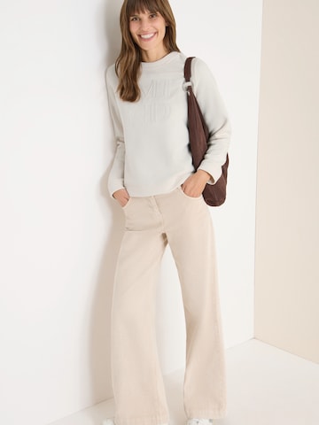 CECIL Sweatshirt i beige