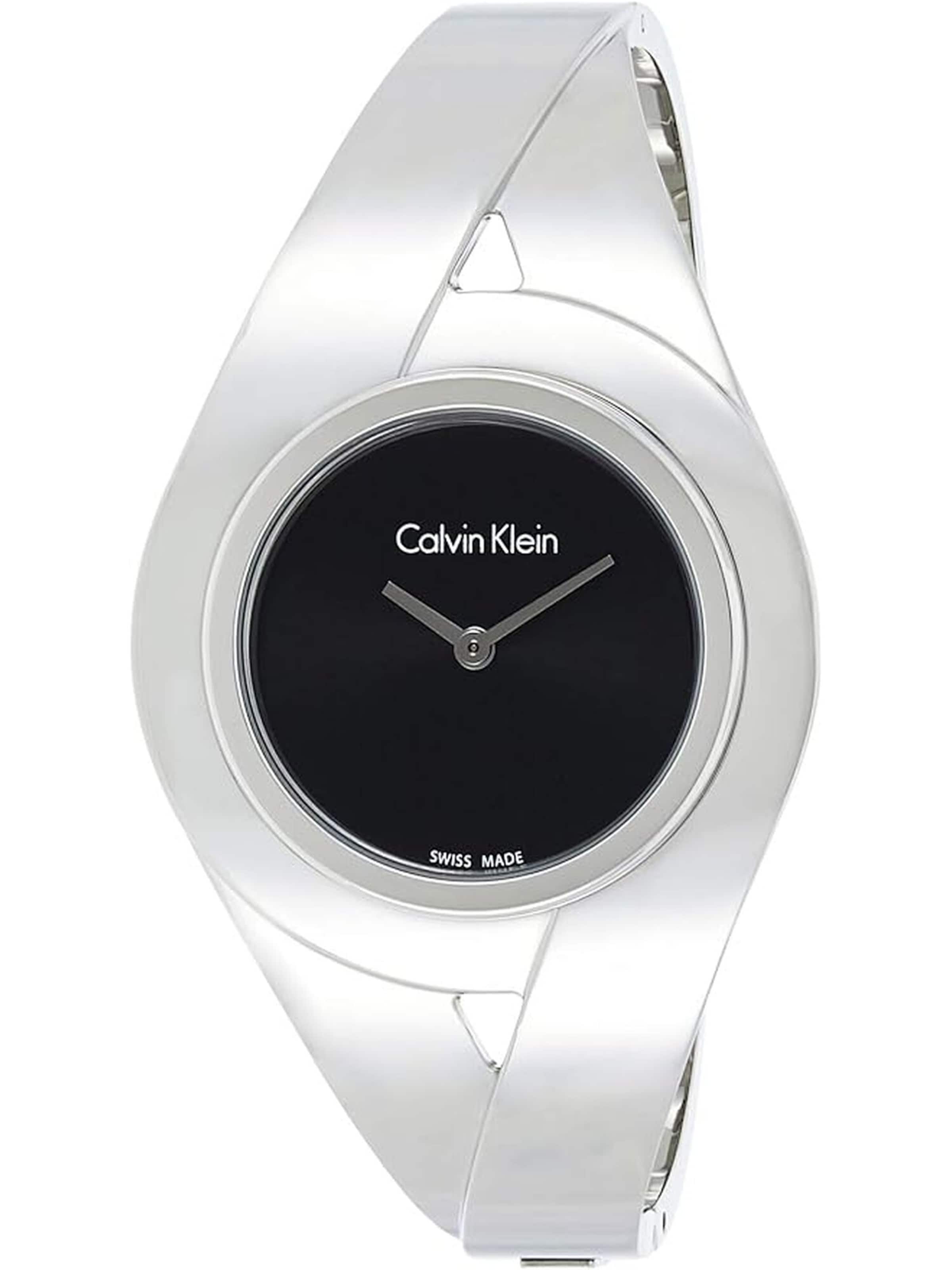 Montre à affichage analogique Calvin Klein - Uhren en argent : devant