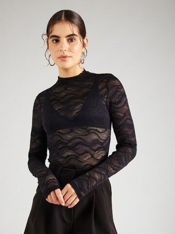 ABOUT YOU Shirt 'Reese' in Black: front