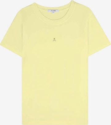 T-shirt Scalpers en jaune : devant