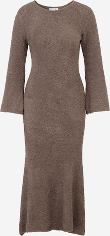 Vila Petite - Vestido de malha 'VIKAT' em castanho: frente