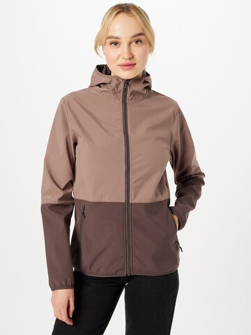 Whistler Sportjacke 'PALMER' in Braun: Vorderseite