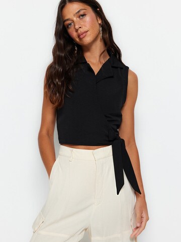 Trendyol Blouse in Black: front