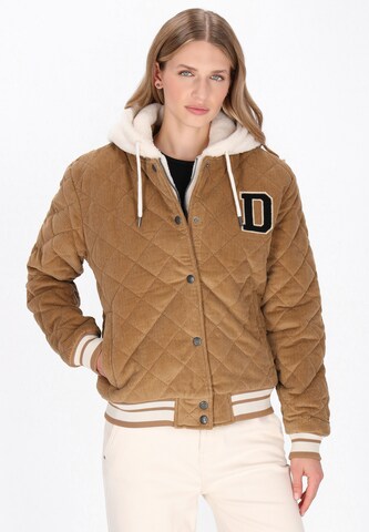 DreiMaster Vintage - Chaqueta de invierno en marrón: frente