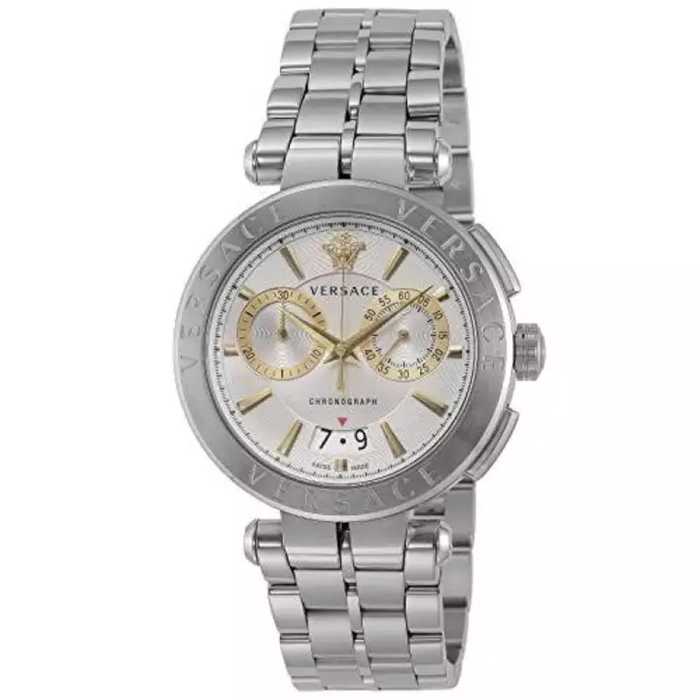 VERSACE Analog watch in Silver: front