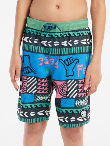 PROTEST Badeshorts 'PRTRonald JR' in Grün