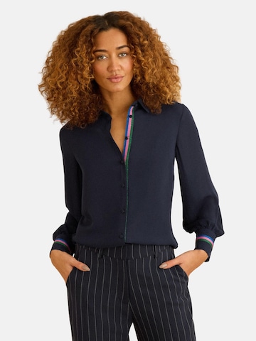 love & roses Blúz - kék: elől