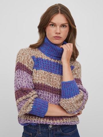 VILA Sweter 'Abril' w kolorze fioletowy