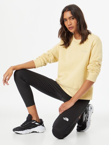 COLUMBIA Sports sweatshirt 'Lodge™' in Yellow