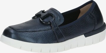 CAPRICE Classic Flats in Blue: front