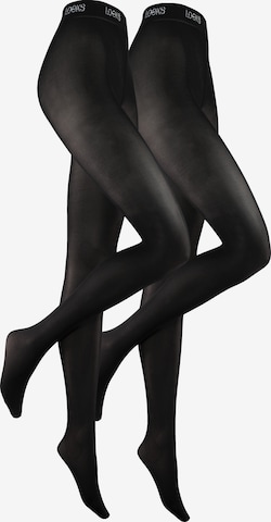LOOKS by Wolfgang Joop Fine Tights 'Nature' in Black: front
