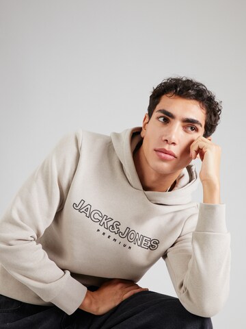 JACK & JONES Sweatshirt 'JASON' i beige