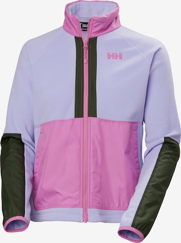 purpurinė HELLY HANSEN Funkcinis flisinis džemperis: priekis