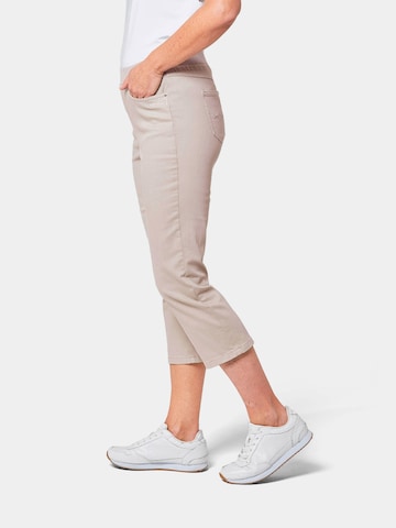 Goldner Regular Jeans 'Louisa' in Beige