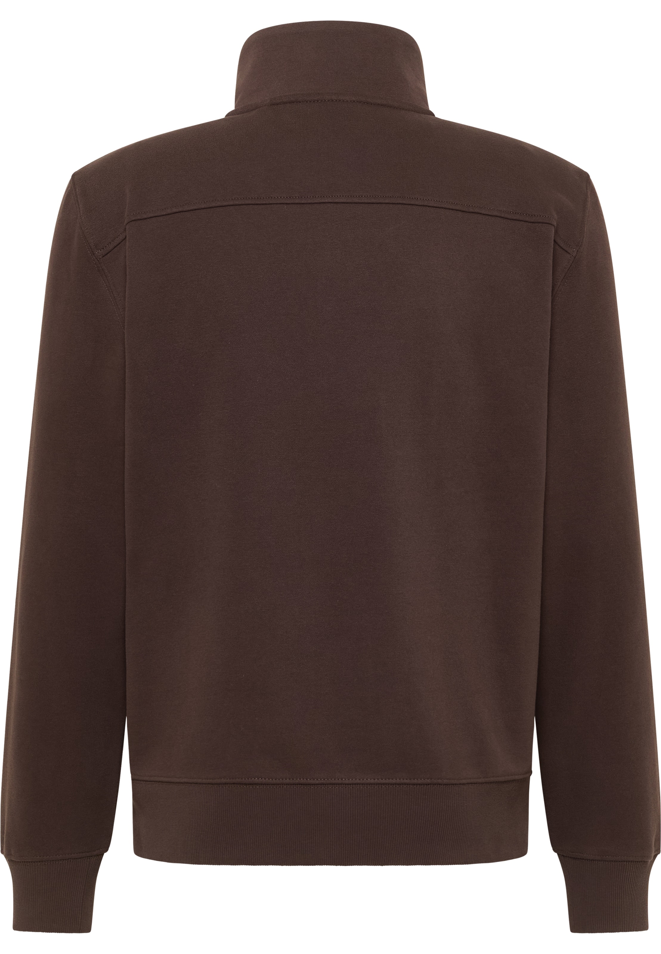 MUSTANG Sweatjacke 'Dillon' in Braun