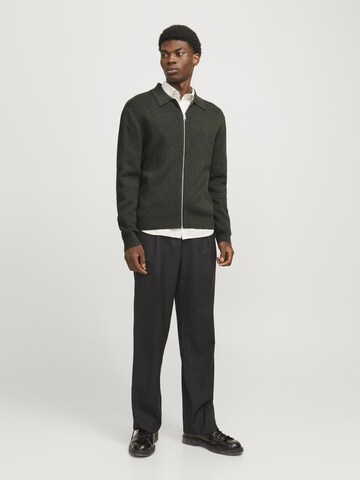 JACK & JONES Kardigán 'JBRBLAmilano' - zöld