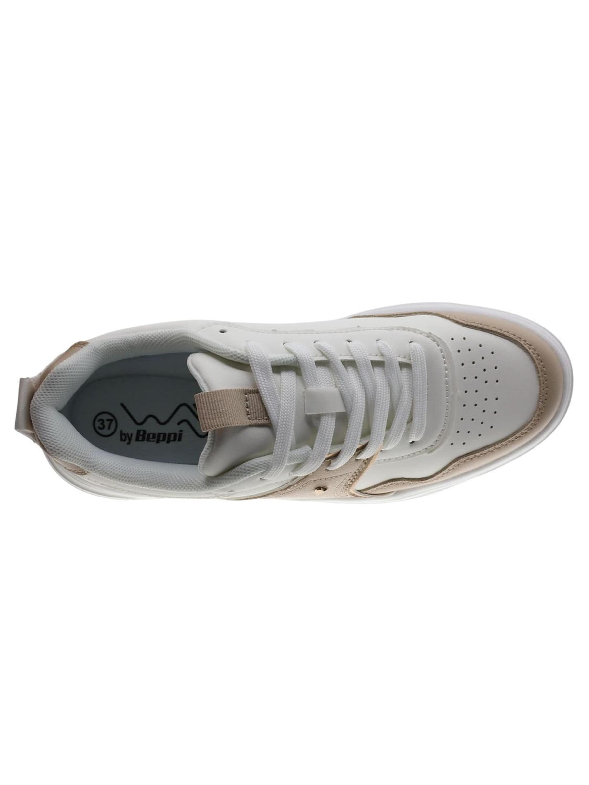 Beppi Sneaker low 'Casual Shoe'‌‌‌‌‌‌‌ in Weiß
