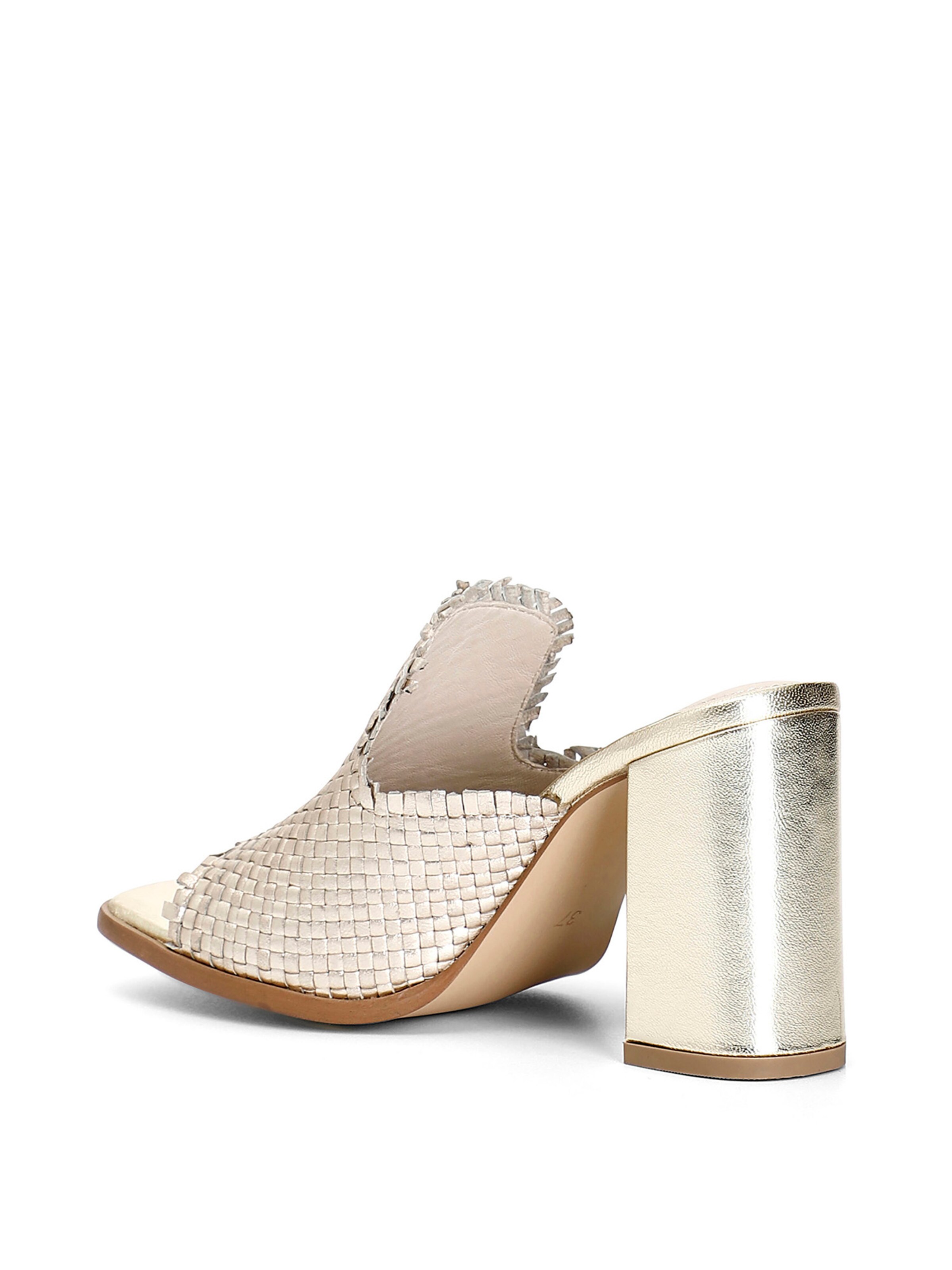 Zoccoletto di CAFè NOIR in oro