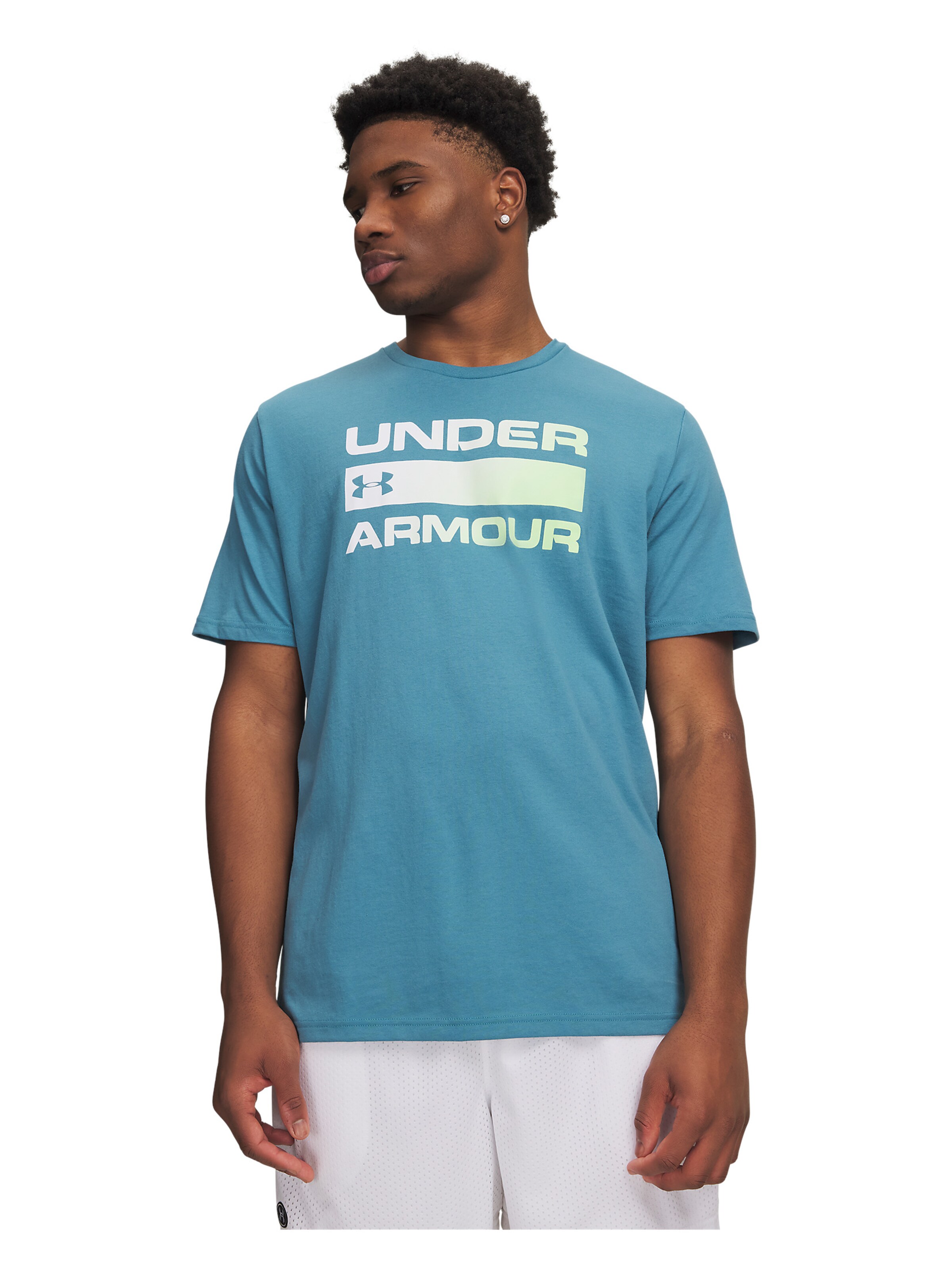 UNDER ARMOUR Functioneel shirt 'Team Issue' in Blauw: voorkant