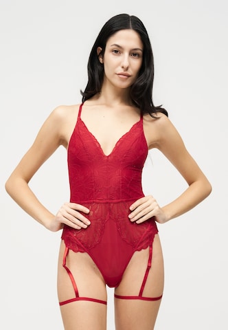 Hunkemöller Bodi 'Erica' | rdeča barva
