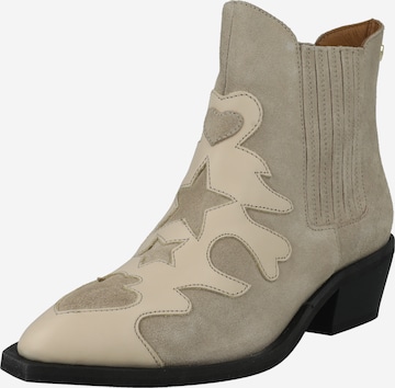 Bottines 'Tammy' Fabienne Chapot en beige : devant