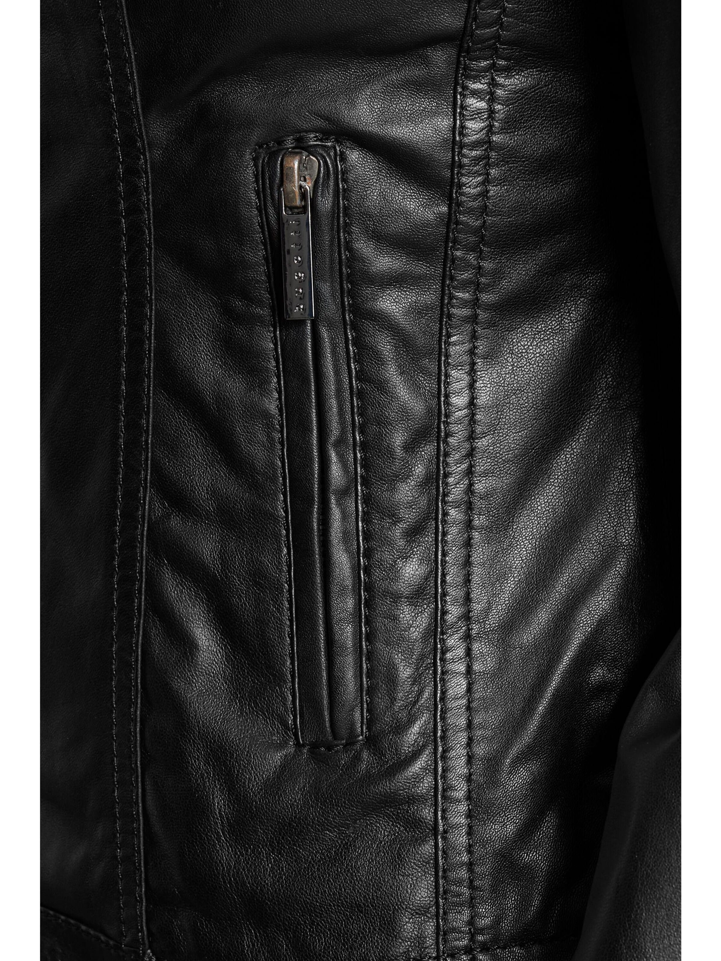bugatti Übergangsjacke in Schwarz