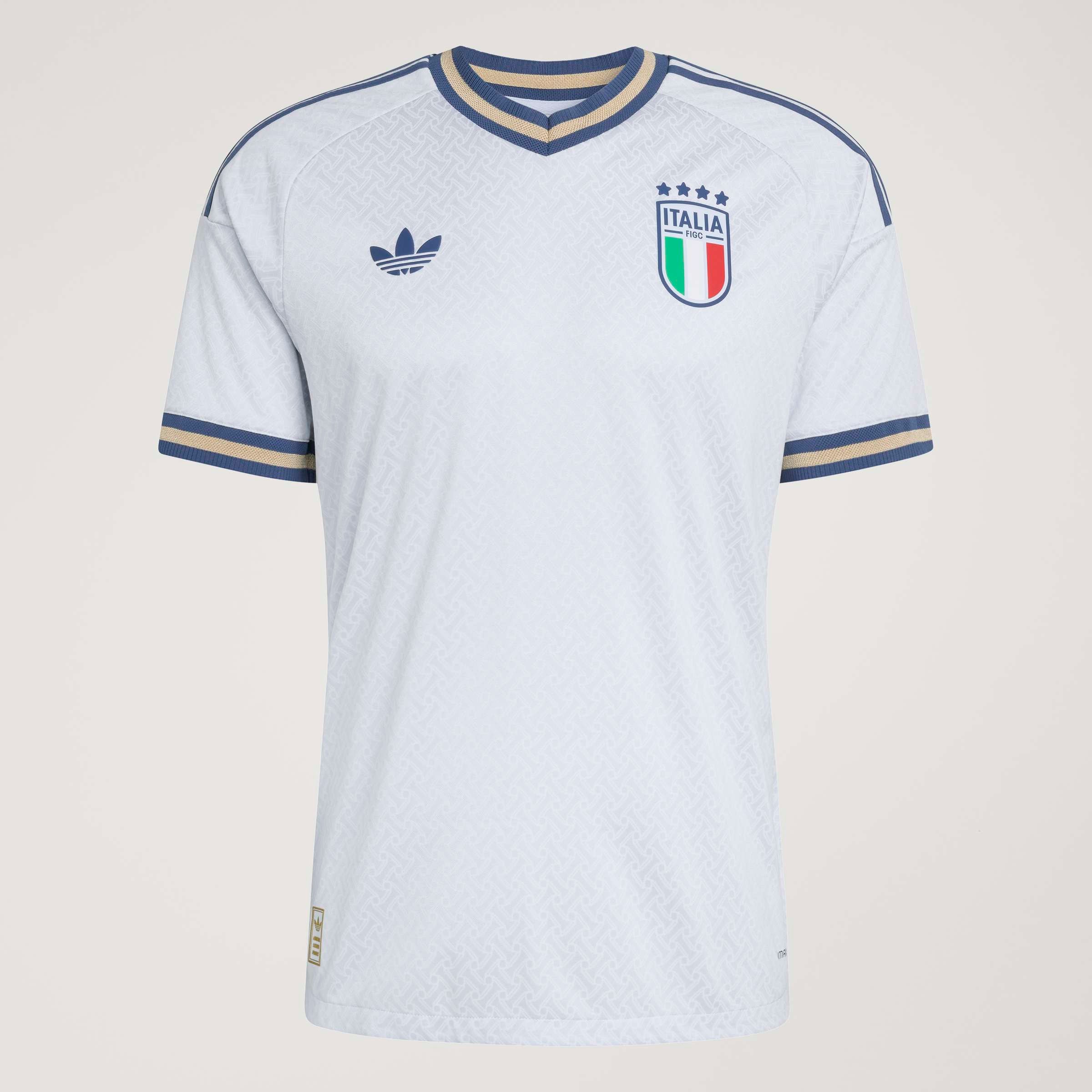 Maglia trikot 'Italy 26 Away Authentic' di ADIDAS PERFORMANCE in bianco: frontale