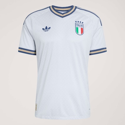 ADIDAS PERFORMANCE Maillot 'Italy 26 Away Authentic' en XS en bleu marine / vert / rouge / blanc, Vue avec produit