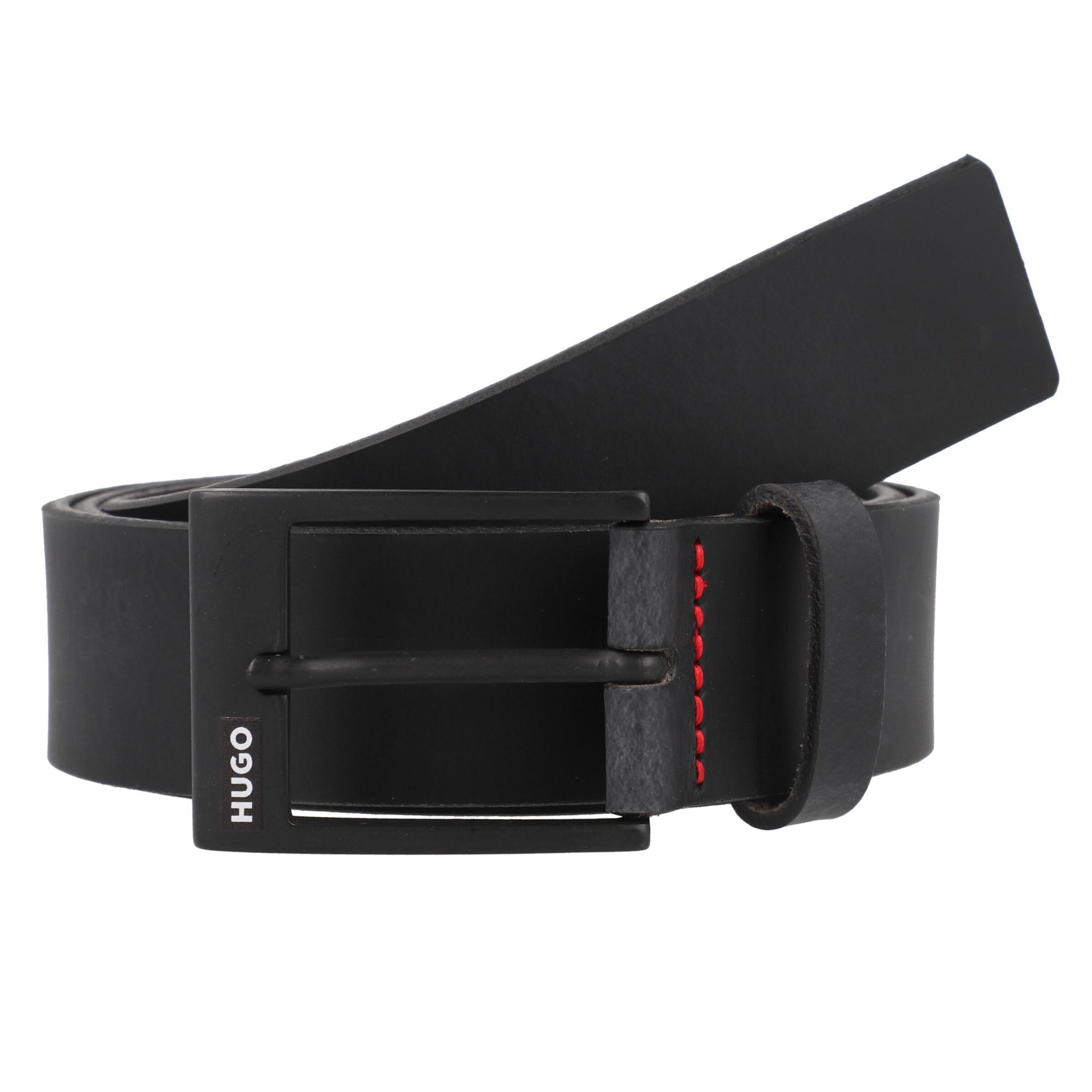 HUGO Belt in Black: front