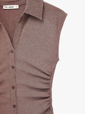Koton Blousejurk in Bruin