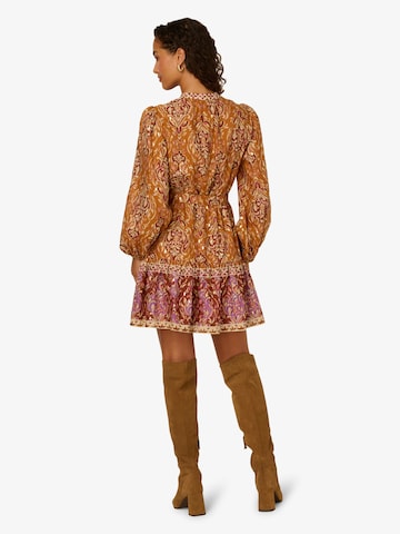 Adrianna Papell Blousejurk in Bruin
