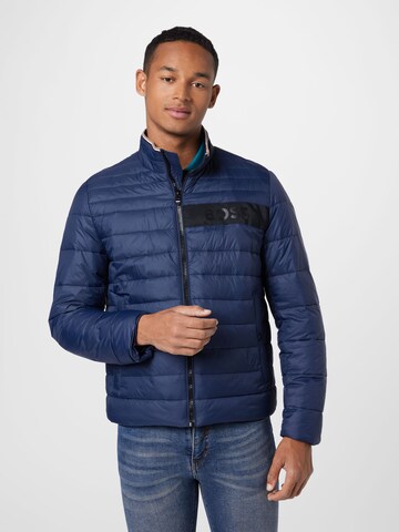 BOSS Between-season jacket 'Darolus' in Blue: front