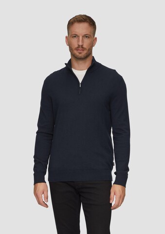 s.Oliver BLACK LABEL Pullover i blå: forside