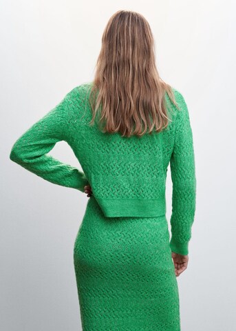 MANGO Pullover 'franklin' in Grün