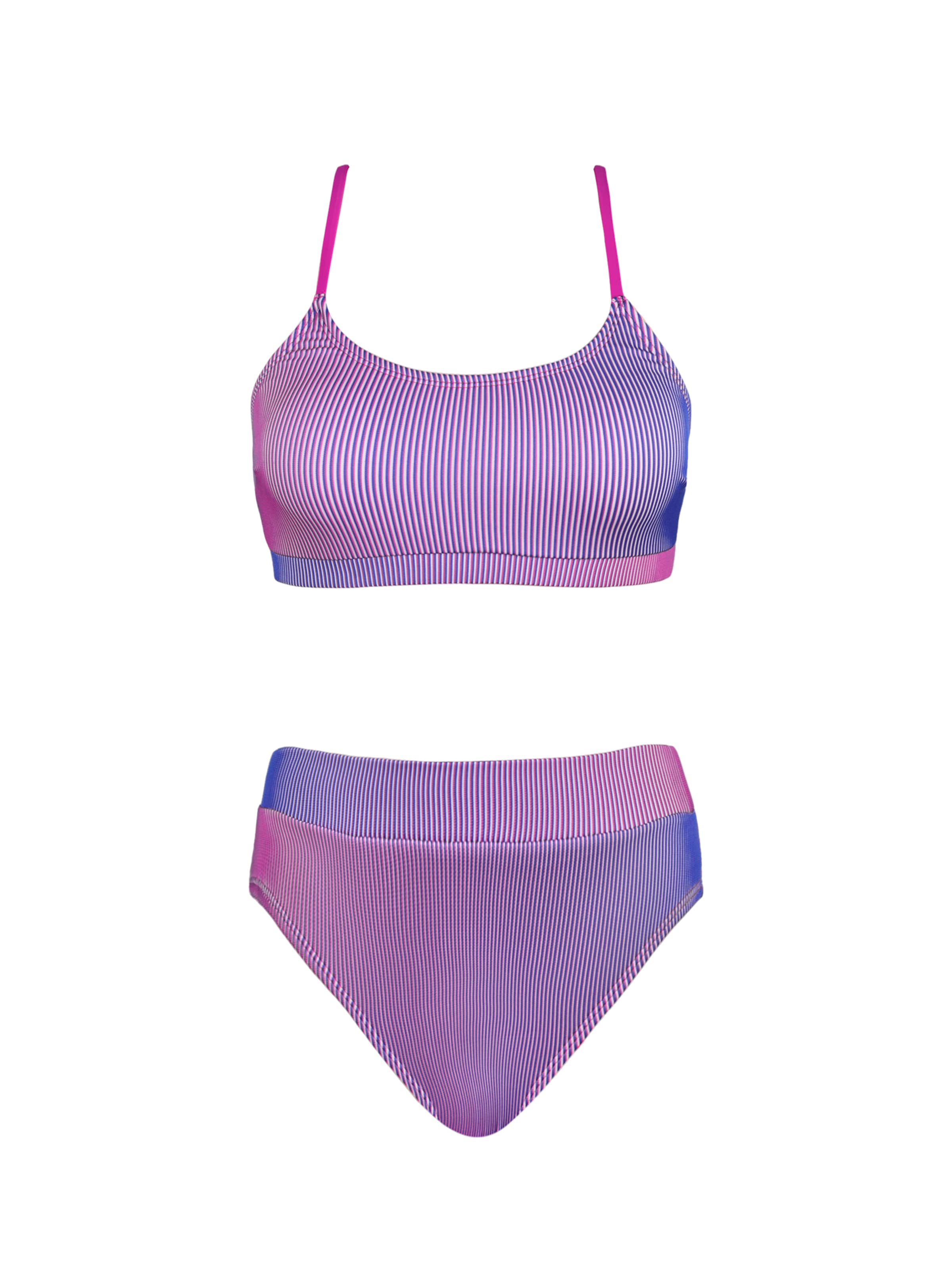Cupshe Bikini in Purple: front