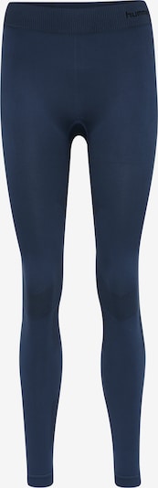 Pantaloni sport 'First' Hummel pe albastru închis / negru, Vizualizare produs